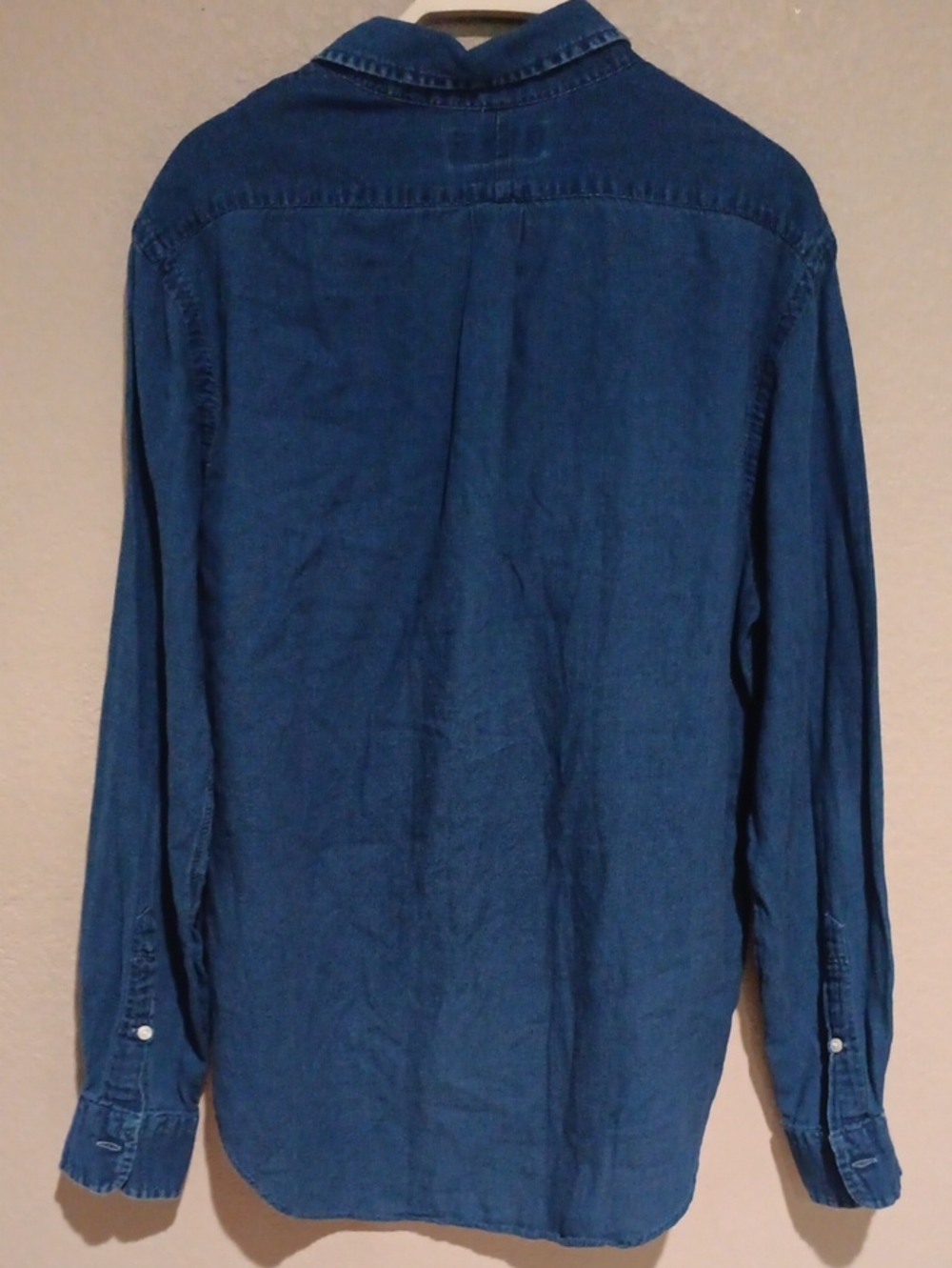 Ralph Lauren Mens Indigo Oxford 100% Cotton - Picture 5 of 8